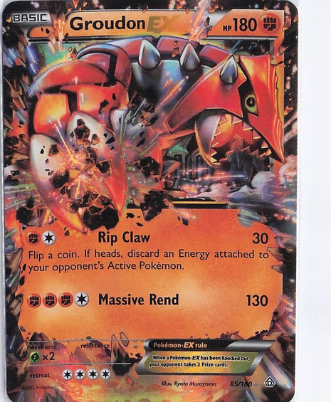 Groudon EX 85/160