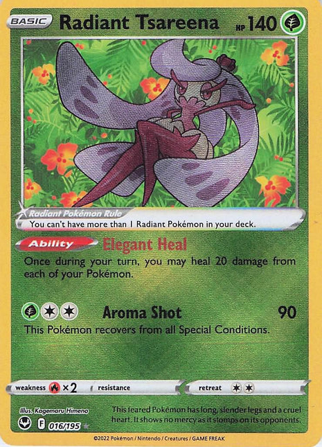 Radiant Tsareena 016/195