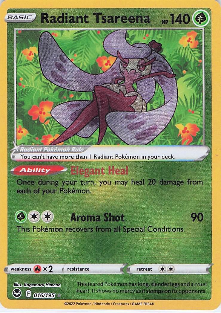 Radiant Tsareena 016/195