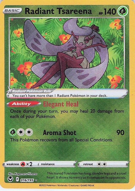 Radiant Tsareena 016/195