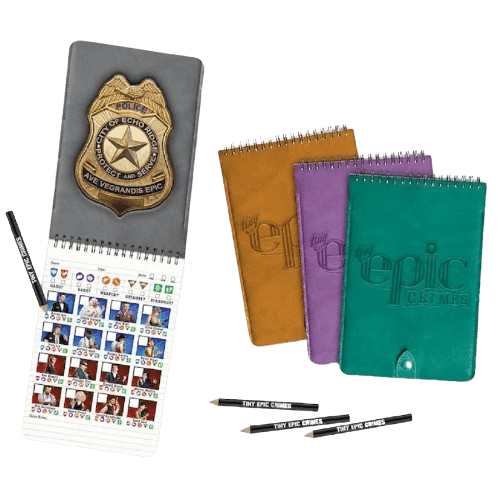 Tiny Epic Crimes: Detective Notebooks (4 Pack)
