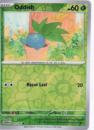Oddish 043/165 (RH)