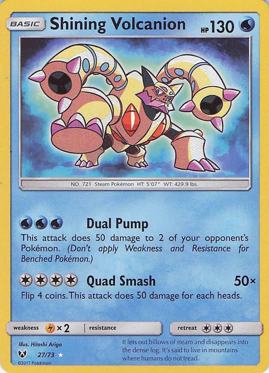 Shining Volcanion 27/73
