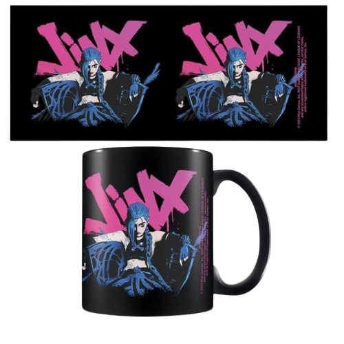 Arcane - Jinx Black Mug