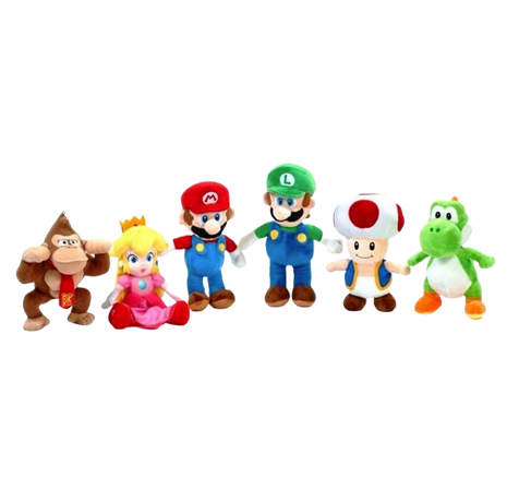 Super Mario - 14" Assorted Plush