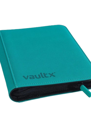 Vault X - Teal 4 Pocket Zip Binder