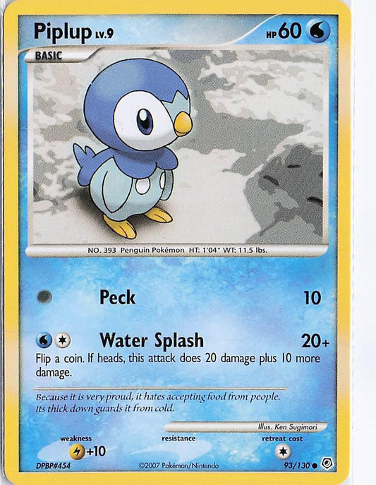 Piplup LV.9 93/130