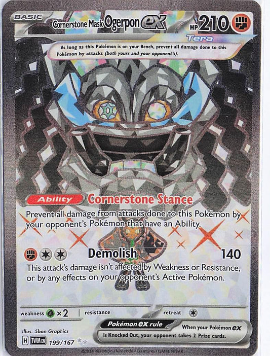 Cornerstone Mask Ogerpon ex 199/167
