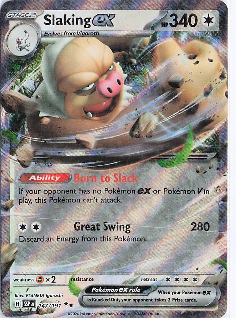Slaking ex 147/191