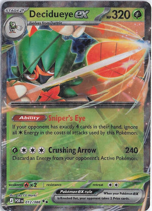 Decidueye ex 012/088