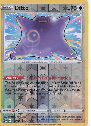 Ditto (RH) 107/159