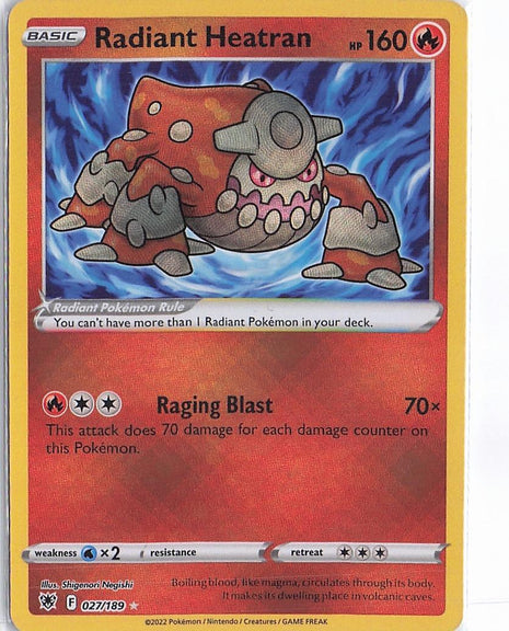 Radiant Heatran 027/189