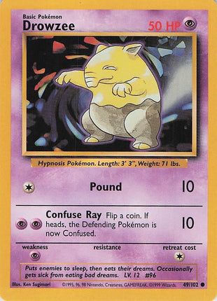Drowzee 49/102
