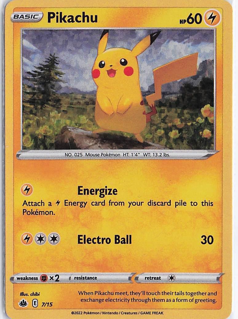 Pikachu 7/15 (H)