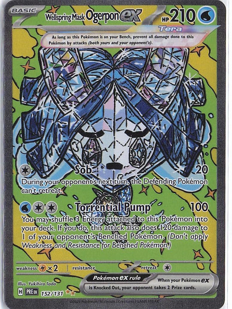 Wellspring Mask Ogerpon ex 152/131