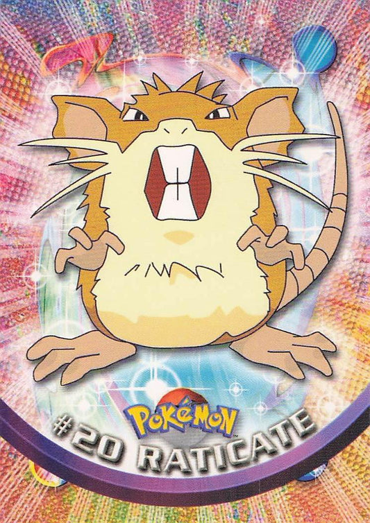 Raticate #20 - Topps