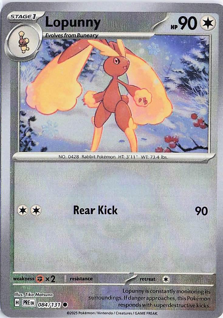 Lopunny 084/131 (Pokeball Holo)
