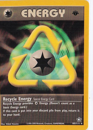 Recycle Energy 105/111
