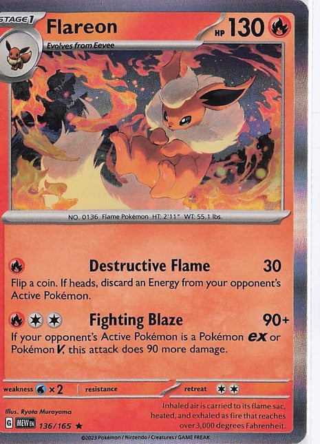 Flareon 136/165 (H)
