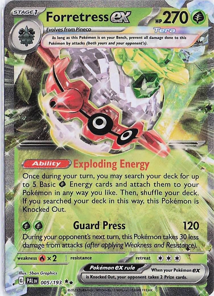 Forretress ex 005/193