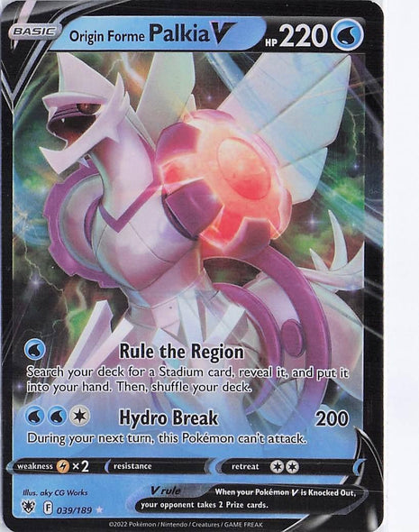 Origin Forme Palkia V 039/189
