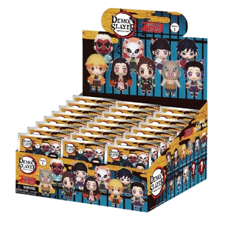 Demon Slayer - Series 1: 3D Character Bag Clip Blind Bag
