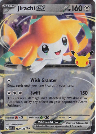 Jirachi ex 102/128