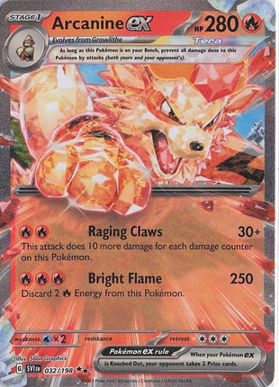 Arcanine ex 032/198