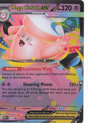 Mega Clefable ex MEP 072