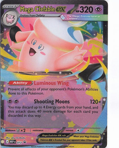 Mega Clefable ex MEP 072