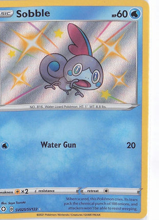 Sobble SV025/SV122