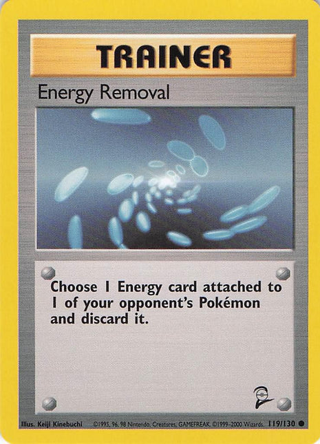 Energy Removal 119/130