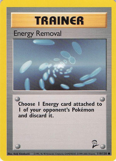 Energy Removal 119/130