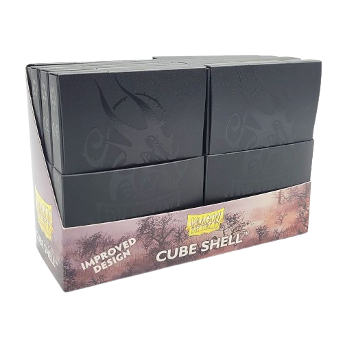 Dragon Shield - Shadow Black Cube Shell (8 Pack)