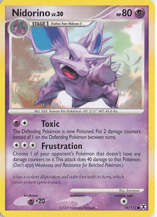 Nidorino LV.30 74/111