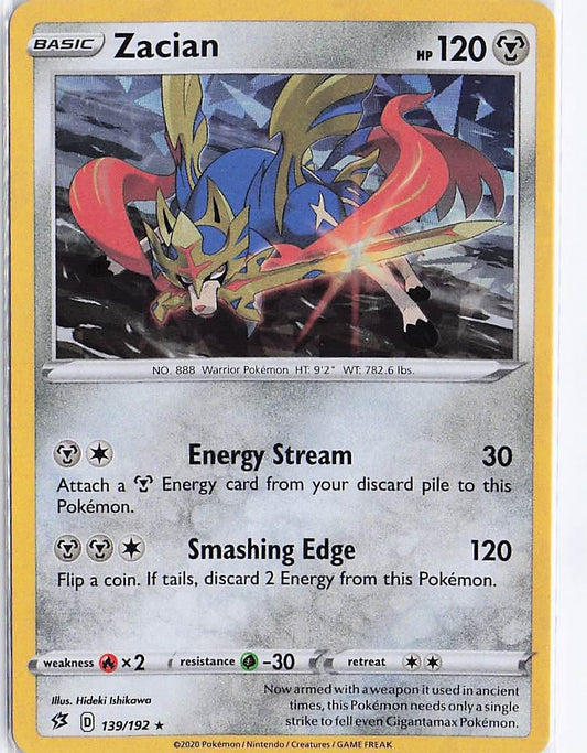 Zacian 139/192 (H)