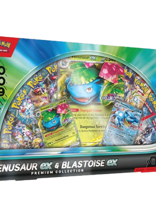 Pokemon - Venusaur ex & Blastoise ex Premium Collection