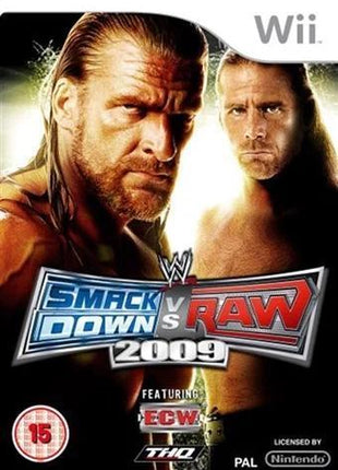 WWE Smackdown vs Raw 2009 (Wii) - Preowned