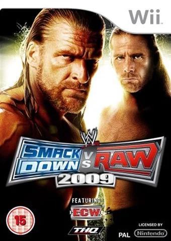 WWE Smackdown vs Raw 2009 (Wii) - Preowned