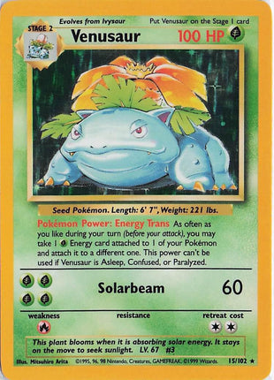 Venasaur 15/102 (H)
