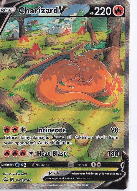Charizard V SWSH260