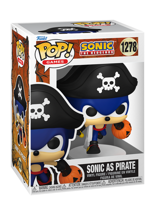 Sonic The Hedgehog - Sonic as Pirate #1278 Funko Pop!