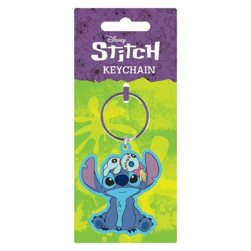 Lilo & Stitch - Stitch and Scrump Rubber Keyring