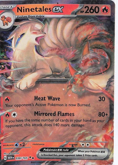 Ninetales ex 038/165