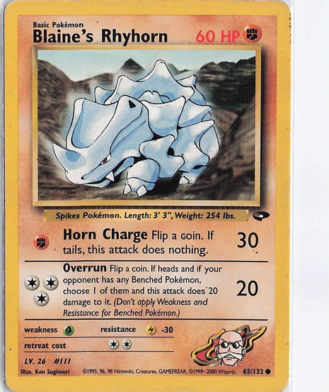 Blaine’s Rhyhorn 65/132