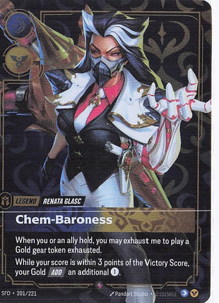 Renata Glasc, Chem-Baroness 201/221