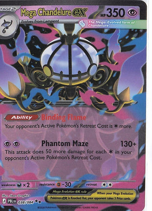 Mega Chandelure ex 038/084