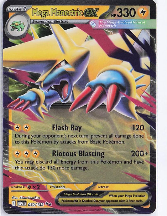 Mega Manectric ex 050/132