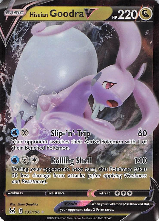 Hisuian Goodra V 135/196