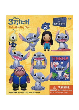 Lilo & Stitch - Series 63: 3D Character Bag Clip Blind Bag